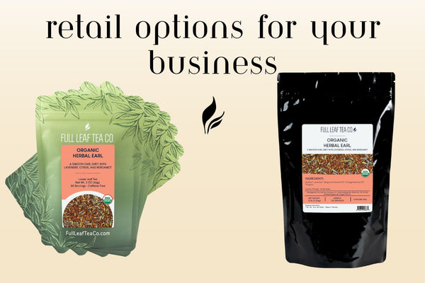 retail options for your business, with case of 6 wholesale product and 1lb bag wholesale product