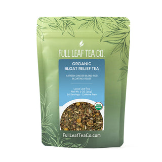 Organic Bloat Relief Tea Retail Bags - Case of 6