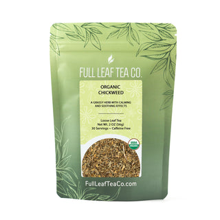 Organic Chickweed Tea Retail Bags - Case of 6
