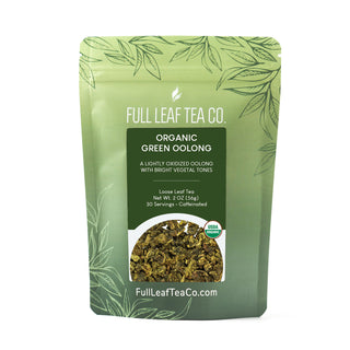 Organic Green Oolong Retail Bags - Case of 6