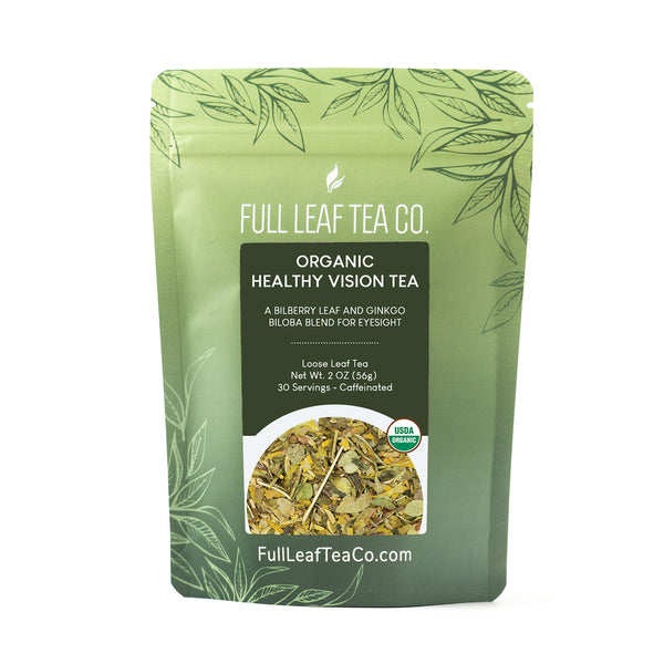 Organic Healthy Vision Tea Retail Bags - Case of 6