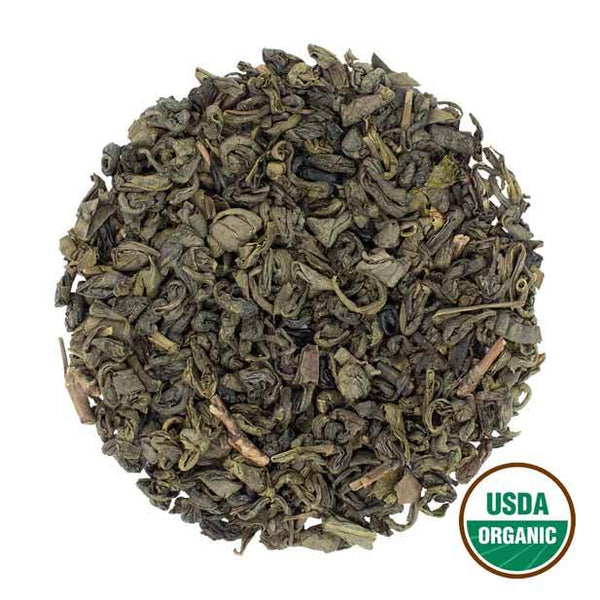 Organic Gunpowder Green Tins Wholesale  -  Loose Leaf Tea  -  Full Leaf Tea Company
